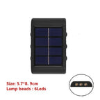 Solar Up & Down Wall Light — product detail view 7