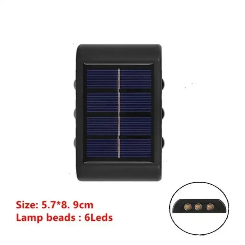 Solar Up & Down Wall Light — product detail view 7