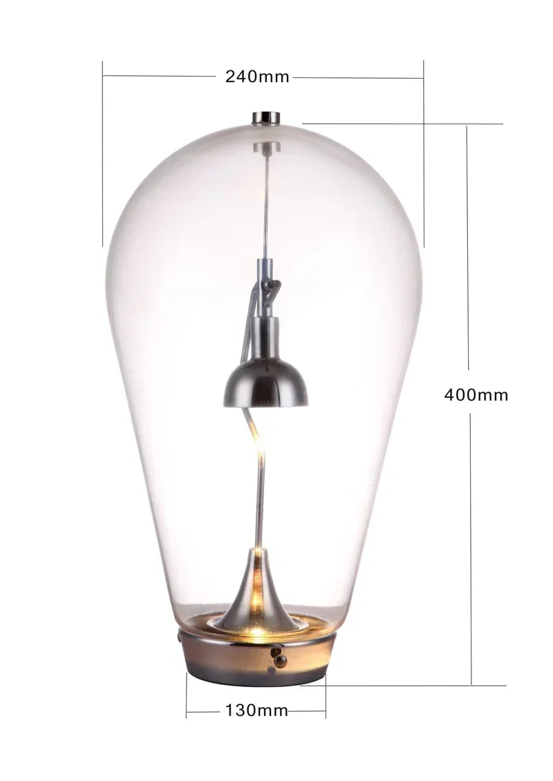 Aurelia Glass Table Lamp
