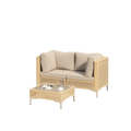 Amalfi Three-Piece Wicker Patio Set