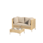 Amalfi Three-Piece Wicker Patio Set