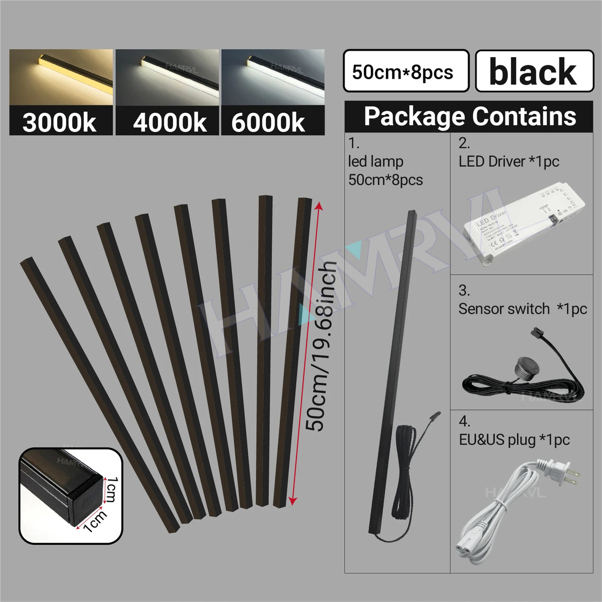 Slat Wall LED Lighting Kit — product detail view 10