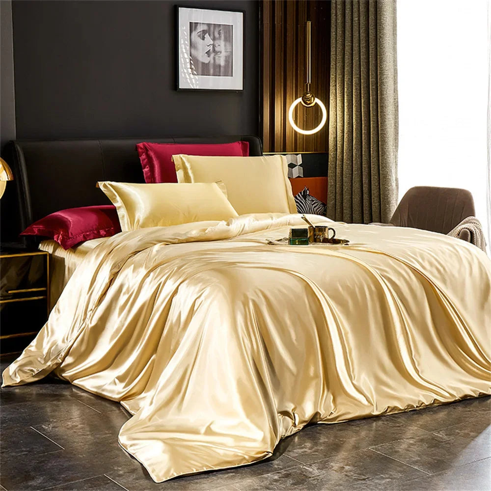 Celeste Satin Bedding Set