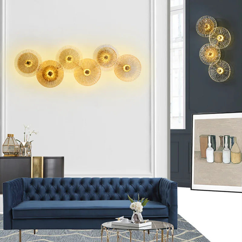 Luna Glass Wall Sconce