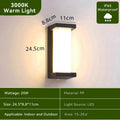 Modern Shield Outdoor Wall Light — product detail view 13