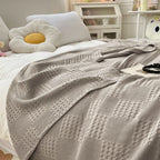 Maren Cotton Waffle Throw