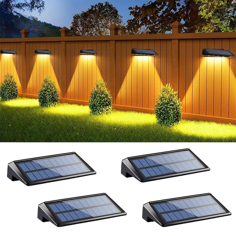 Solar Fence Light Set — product detail view 1