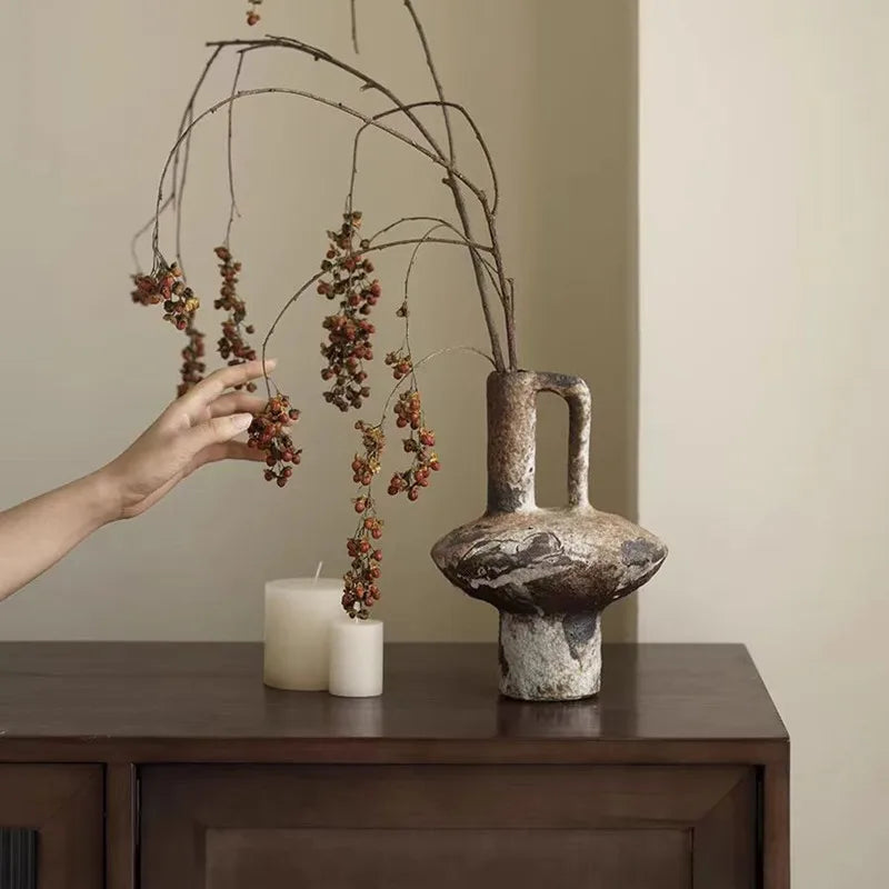Sora Hand-Finished Ceramic Vase