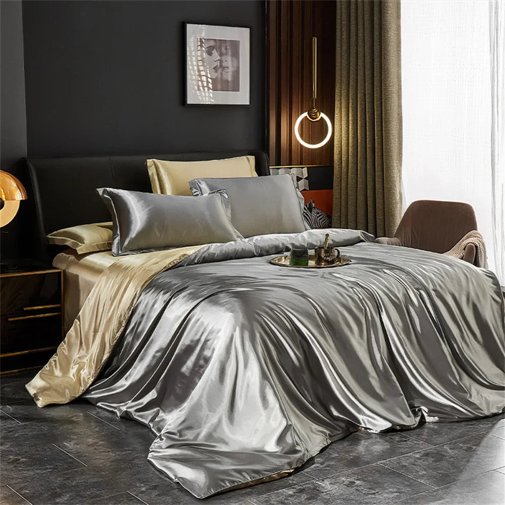 Celeste Satin Bedding Set