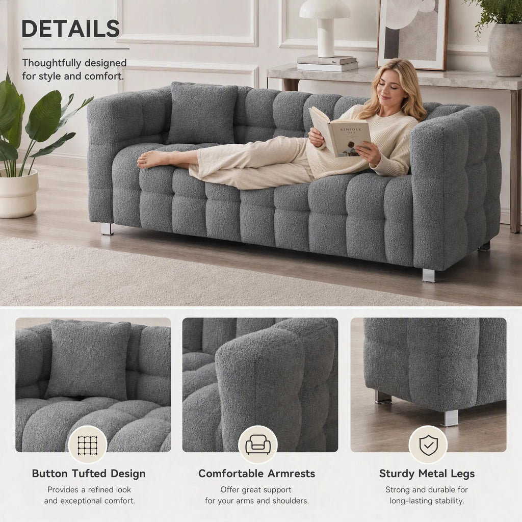 Poppy Teddy Fleece Sofa