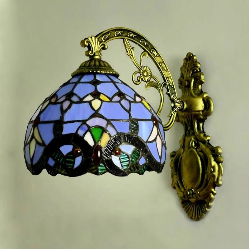 Odette Stained Glass Wall Sconce