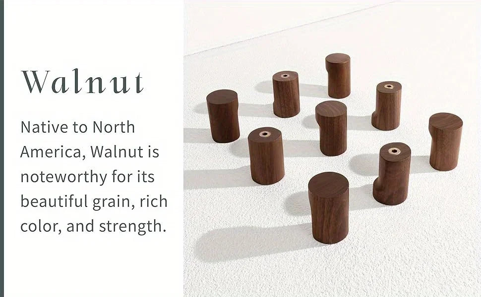 Everett Walnut Wall Hooks