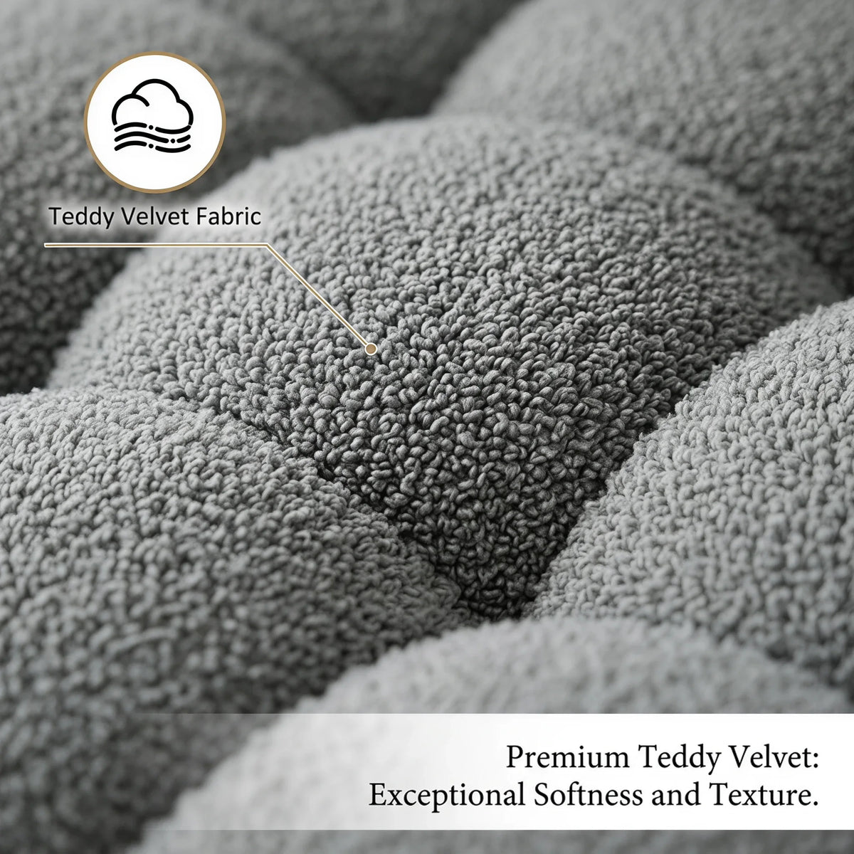 Poppy Teddy Fleece Sofa