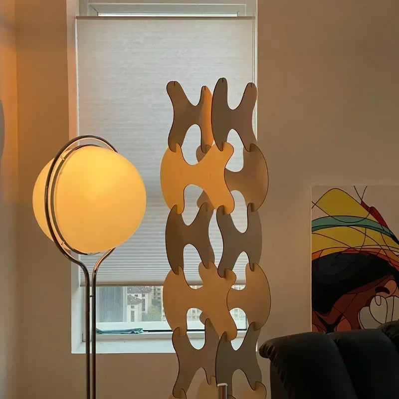 Orbital Globe Floor Lamp