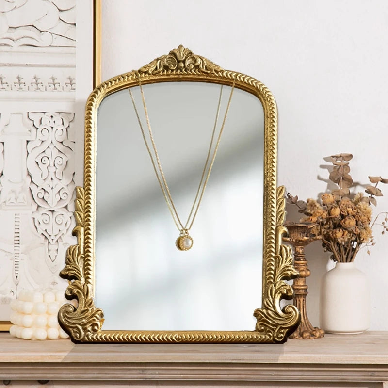 Camille Arched Vintage Mirror