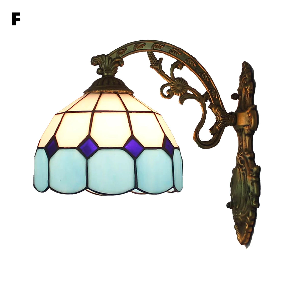 Odette Stained Glass Wall Sconce