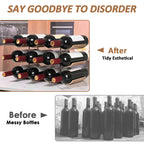 Vino Solid Wood Wine Display Rack