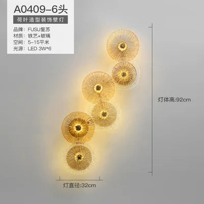 Luna Glass Wall Sconce