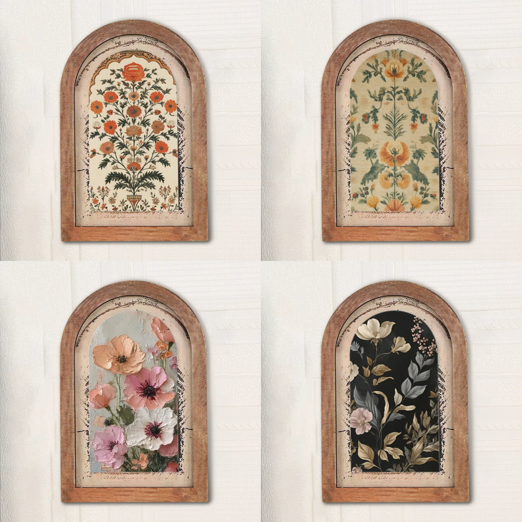 Mabel Arched Botanical Wall Art