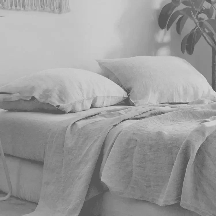 Soren Washed Flax-Linen Sheet Set
