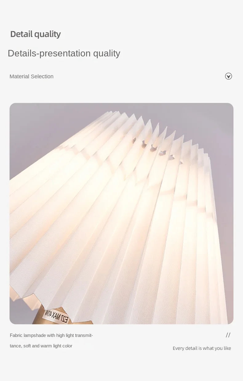 Rue Pleated Umbrella Wall Lamp
