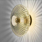 Nordic Vintage Glass Wall Sconce — product detail view 4