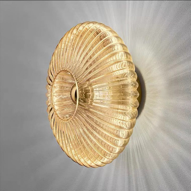 Nordic Vintage Glass Wall Sconce — product detail view 5
