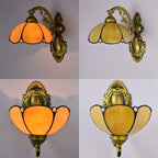 Odette Stained Glass Wall Sconce