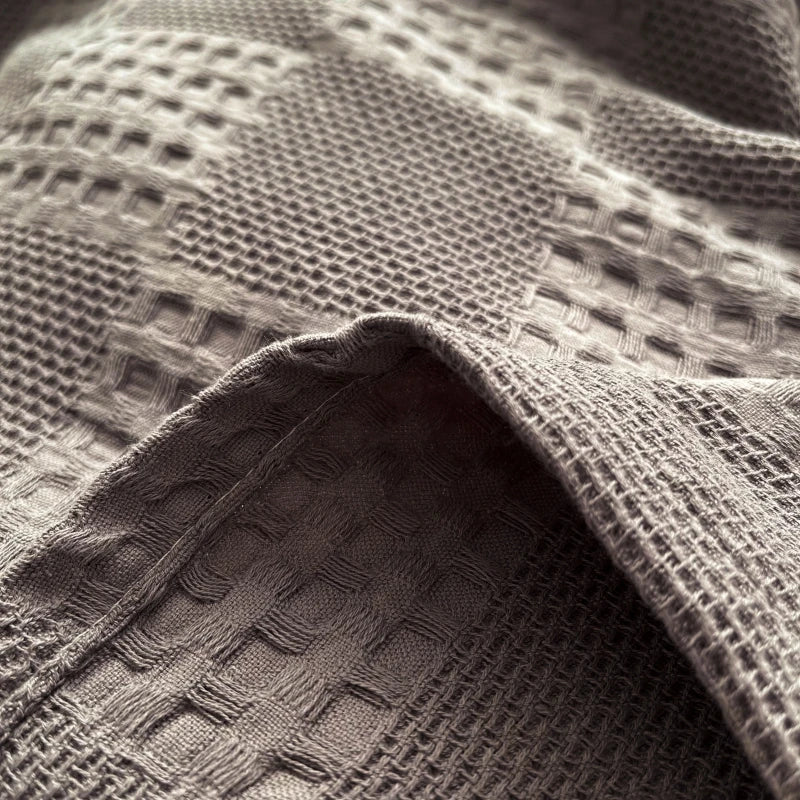 Maren Cotton Waffle Throw