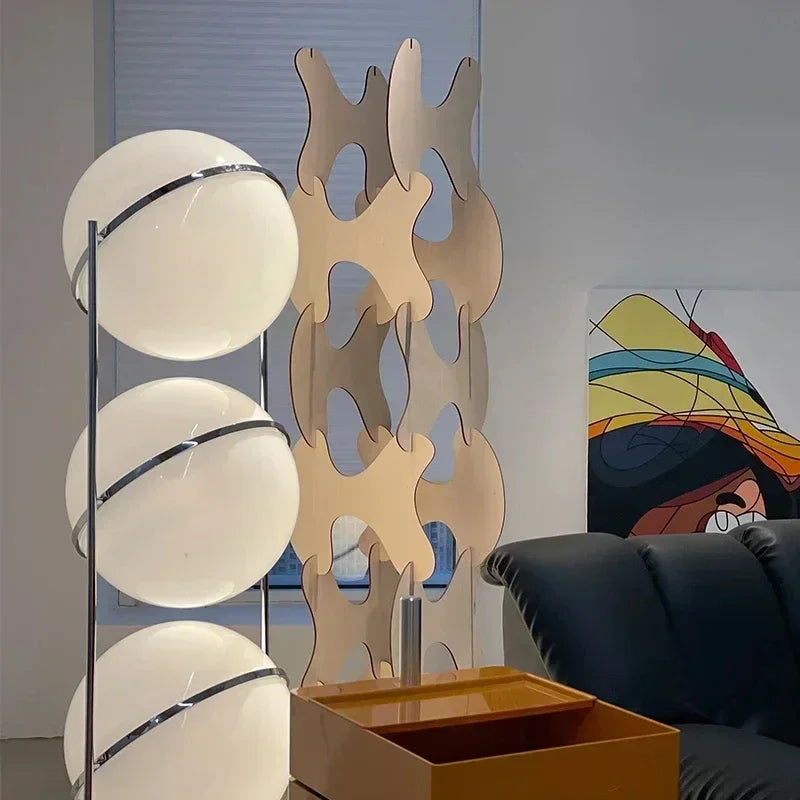 Orbital Globe Floor Lamp