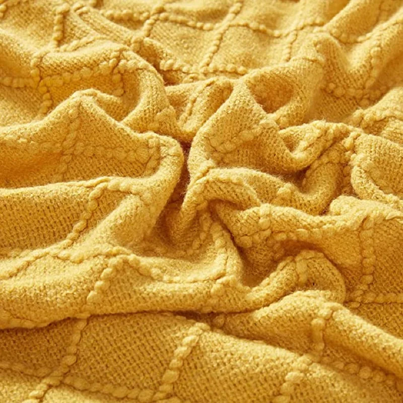 Freya Nordic Tassel Throw