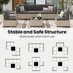 Sorrento Seven-Piece Patio Set