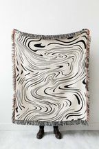 Veda Abstract Jacquard Woven Throw