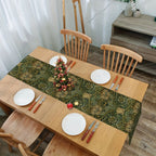 Flora Botanical Linen Table Runner