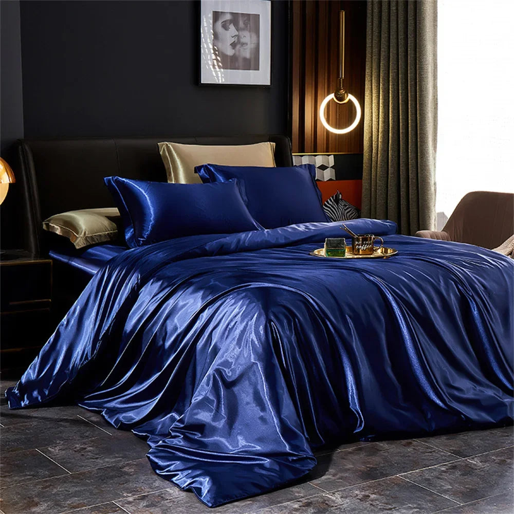 Celeste Satin Bedding Set