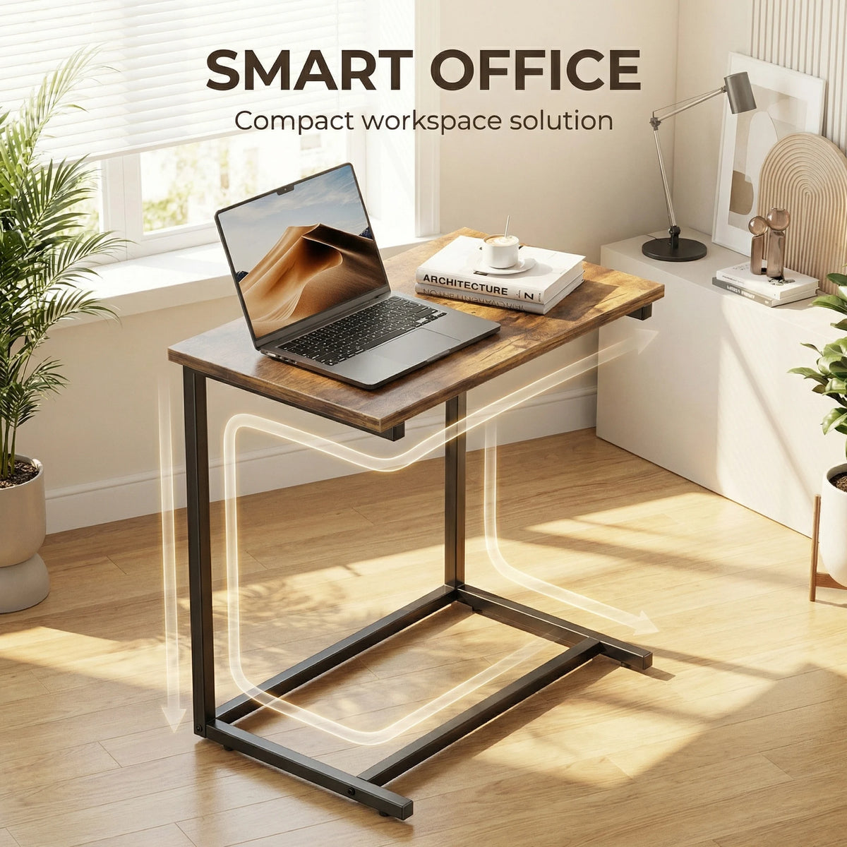 Kit C-Shaped Sofa Side Table