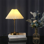 Aster Pleated Umbrella Floor Lamp