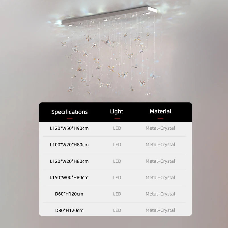 Luma Crystal Chandelier