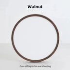 Ultra-Slim Woodgrain Ceiling Light — product detail view 3
