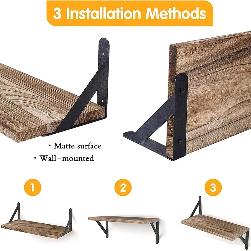Perry Wooden Floating Shelves