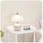 Nori Ceramic & Glass Book Lamp