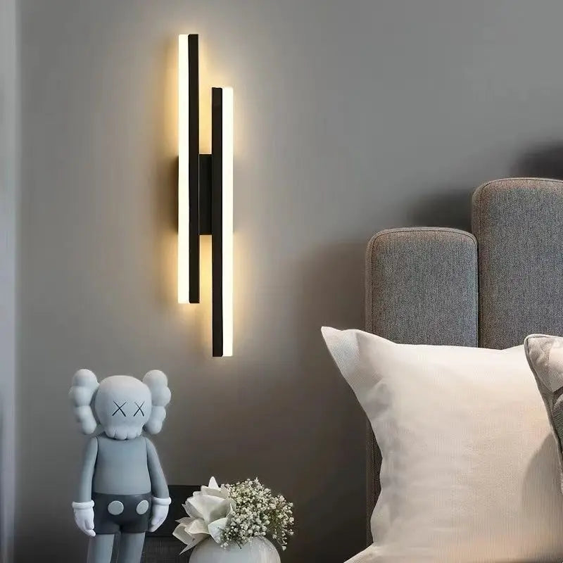 Linear Tricolour Wall Sconce — product detail view 2