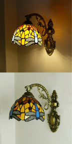 Odette Stained Glass Wall Sconce