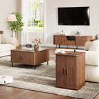 Nell Fluted Charging Nightstand