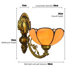 Odette Stained Glass Wall Sconce
