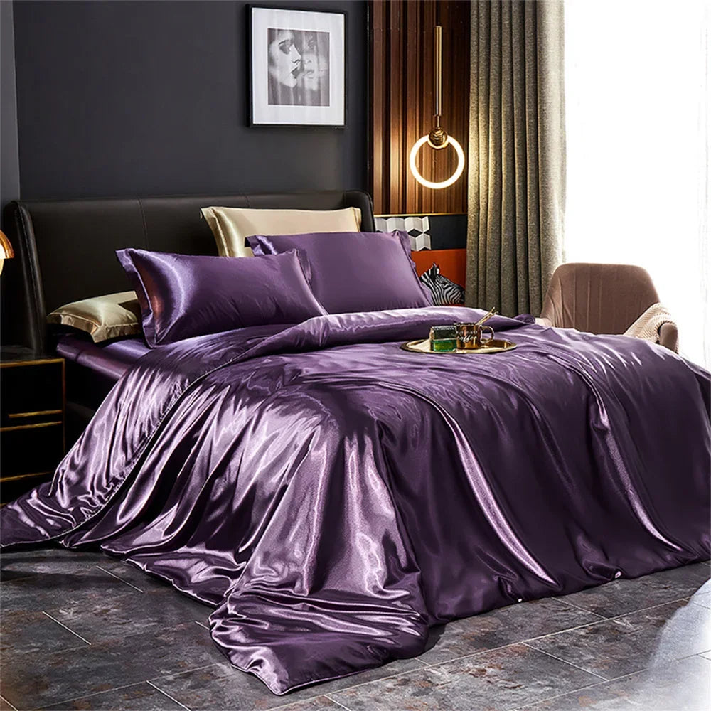 Celeste Satin Bedding Set