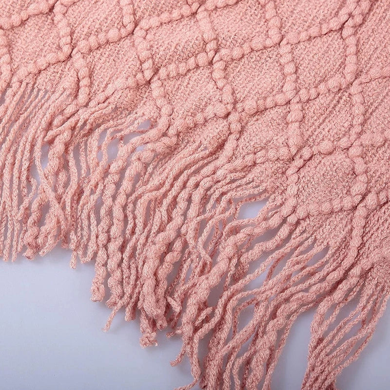 Freya Nordic Tassel Throw