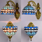 Odette Stained Glass Wall Sconce