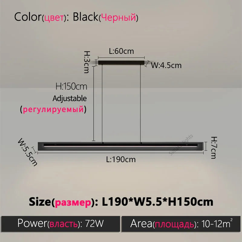 Linea LED Pendant