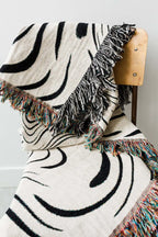 Veda Abstract Jacquard Woven Throw